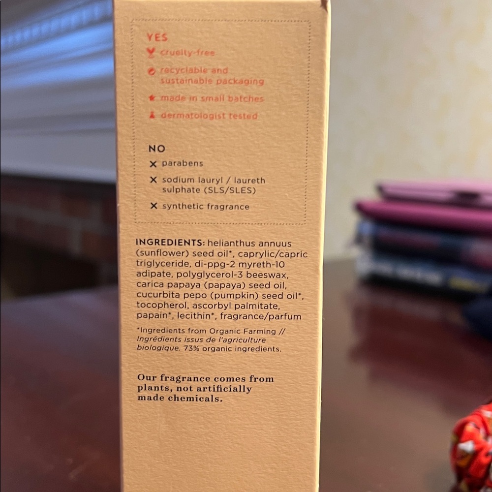 Unopened full-size bottle of OneLove Organics Botanical Enzyme Cleansing Oil - Picture 7 of 8